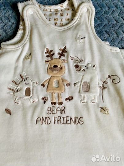 Детское одеяло спальный мешок