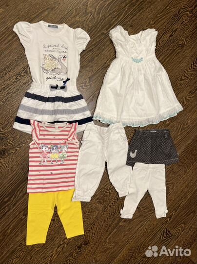 Летние вещи на девочку 1,5 - 2 года