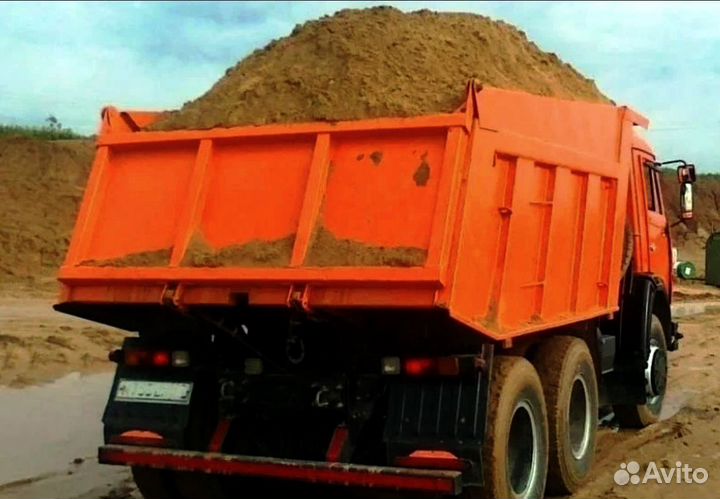 Песок мытый с доставкой