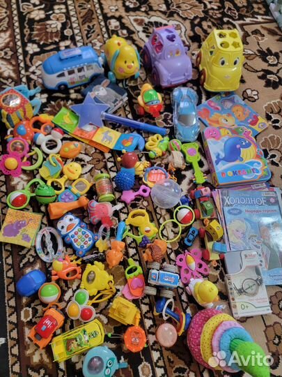 Развивающие игрушки пакетом до 1 года