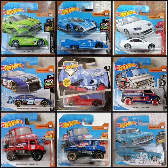 Hot Wheels машинки новые