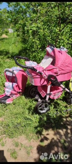 Коляска 2 в 1 бу