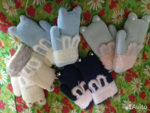 Варежки зимние детские 1 - З год