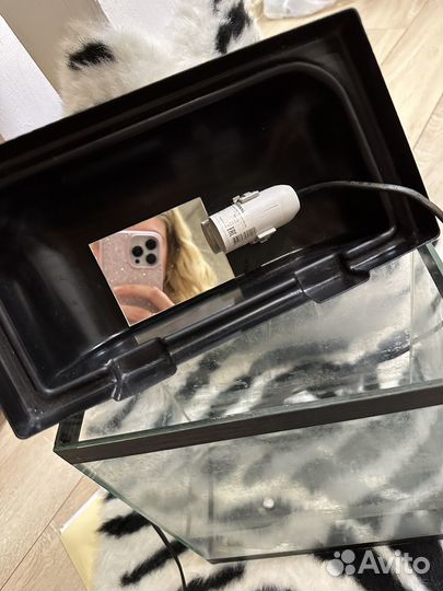 Аквариум террариум с подсветкой