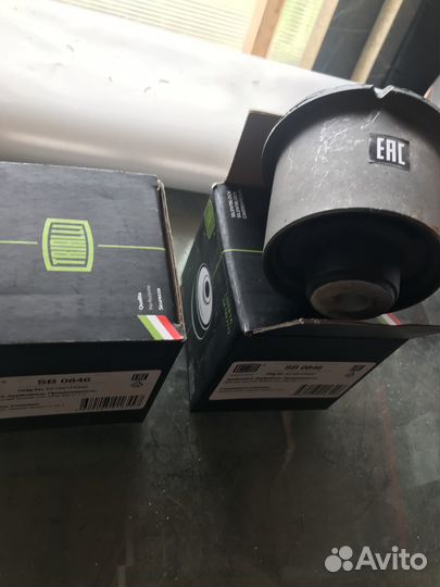 Сайлентблоки задней балки солярис Рио