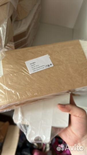 Крафтовые коробки с окошком