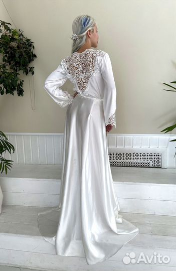 Свадебный халатик