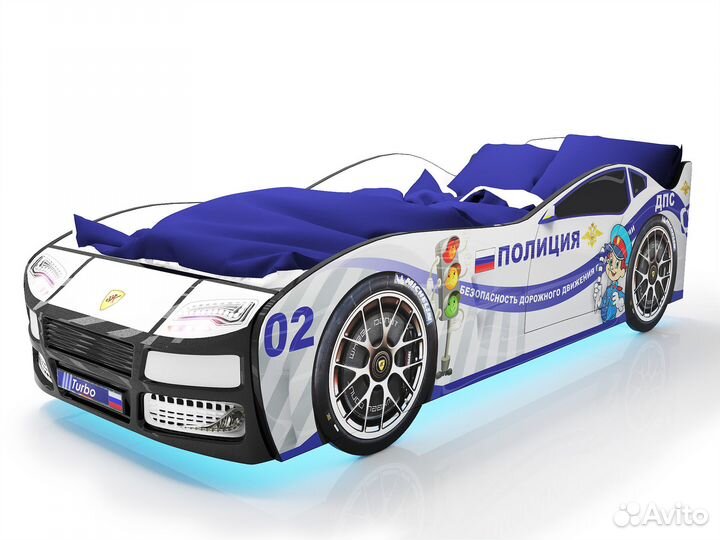 Кровать машина Турбо