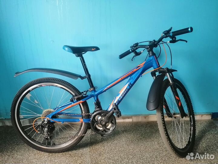 Велосипед горный подростковый 24 дюйма бу