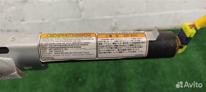 Подушка безопасности (шторка) левая Mazda 6 (GG)