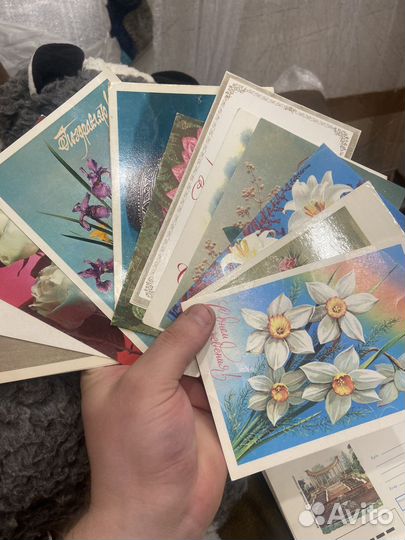 Открытки СССР открытки почтовые конверты