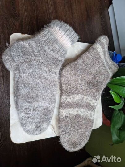 Носки шерстяные зимние