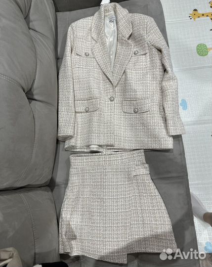 Костюм пиджак юбка комплект