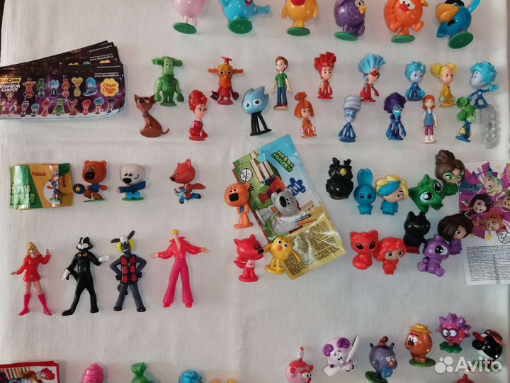 Коллекции игрушек из Российских мультиков