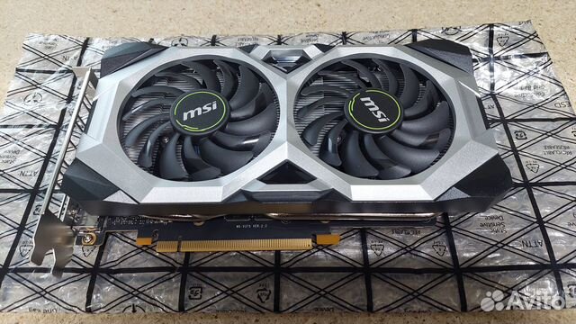 Видеокарта MSI geforce RTX 2060 super ventus OC RU