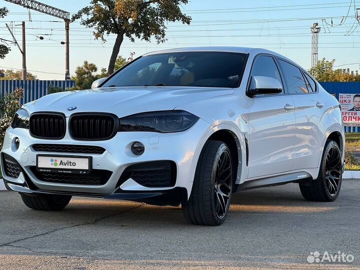 BMW X6 3.0 AT, 2017, 80 000 км