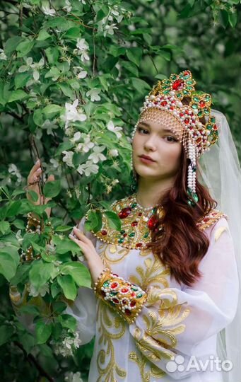 Аренда Русский народный костюм Царевна
