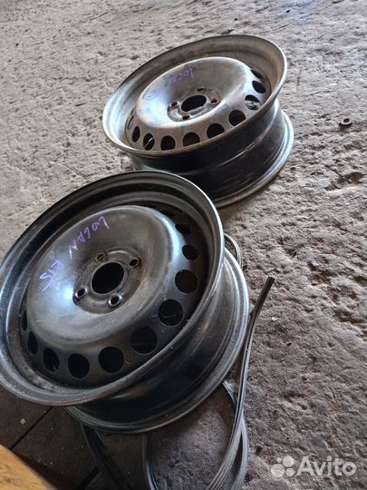 Диски штампы R15 Renault Logan