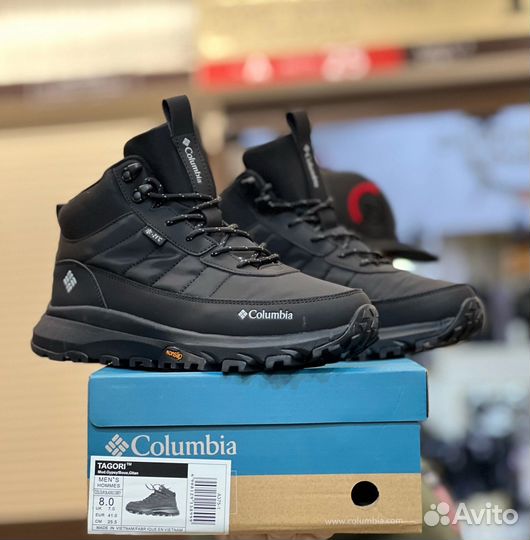 Черные ботинки Columbia Gore-Tex для осени и зимы