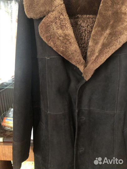 Дубленка натуральная мужская 48 50 размер