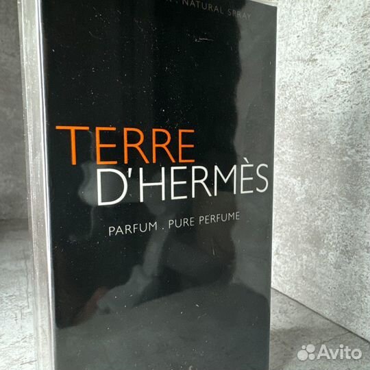 Terre D'hermes 200 ml. Parfum Pure Perfume. Парфюм