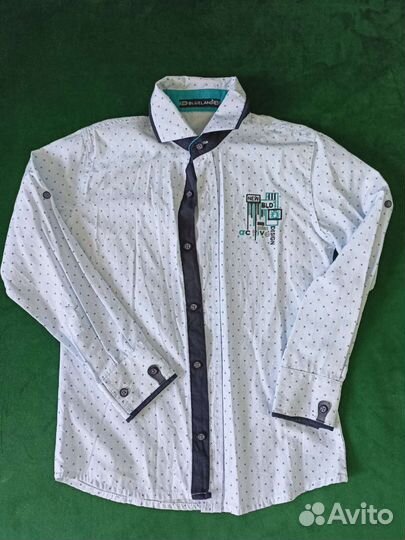 Школьные рубашки для мальчика 116-122