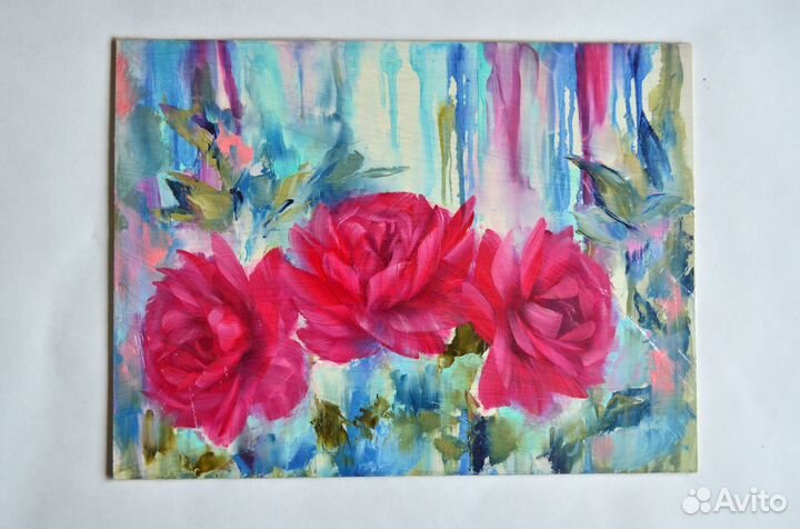 Картины маслом разные обмен