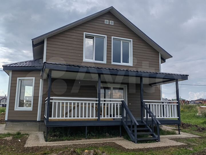 Дом 165 м² на участке 8 сот.