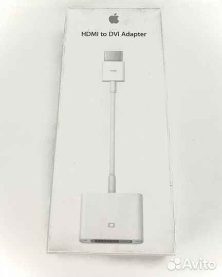 Переходник адаптер hdmi dvi apple