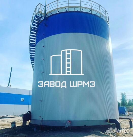 Резервуар вертикальный стальной объем 2000 кубов