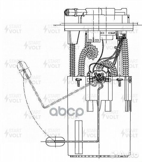 Модуль топливного насоса для а/м Toyota Corolla