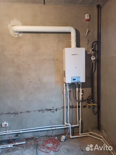 Газовый котел двухконтурный б/у настенный