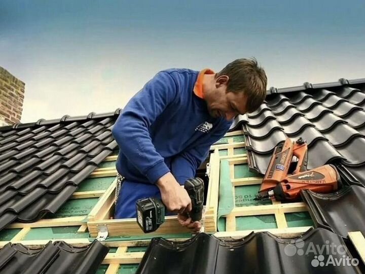 Крыша,кровельные работы