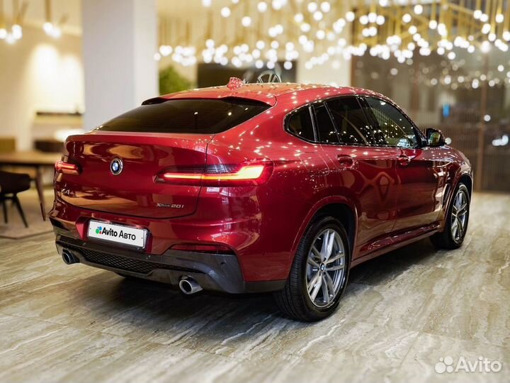 BMW X4 2.0 AT, 2018, 44 853 км