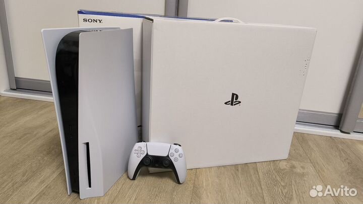 Sony PS5 с дисководом. Ростест. Игры. CFI-1108A