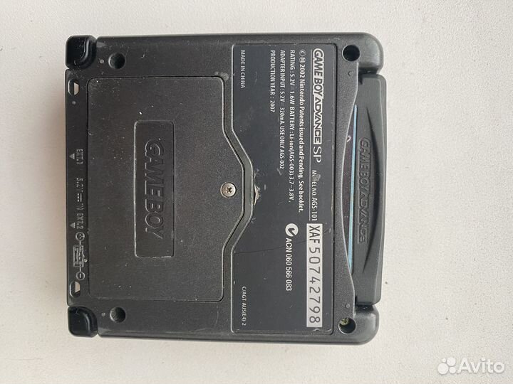 Nintendo game boy advance sp ags-101