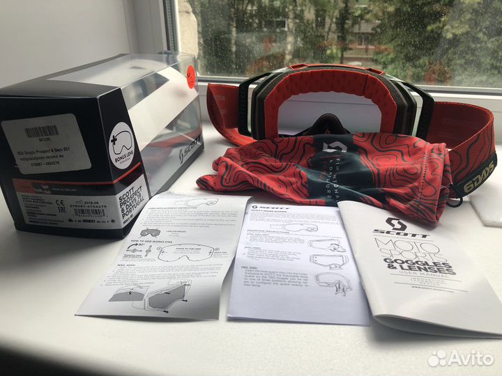 Очки кроссовые Scott Prospect 6days Portugal