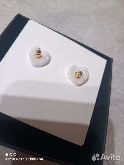 Серьги с кристаллами swarovski