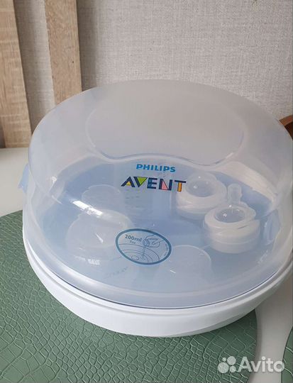Стерилизатор и бутылочки philips avent