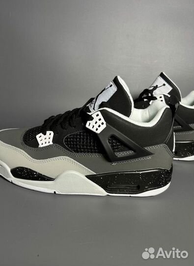 Кроссовки Air Jordan 4 Retro Fear Pack Люкс