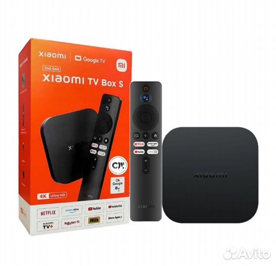 Android tv приставки xiaomi mi box s 2 nd gen