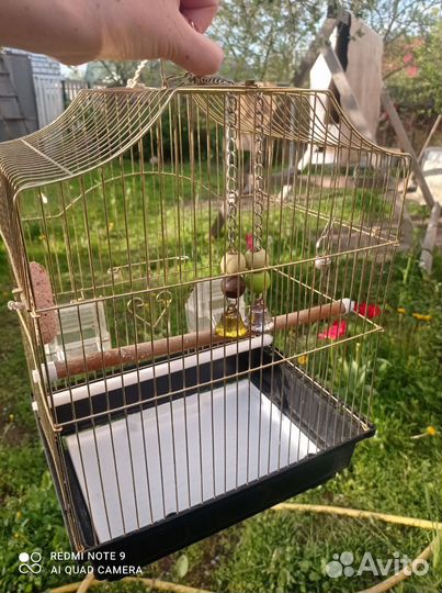 Клетка для волнистого попугая