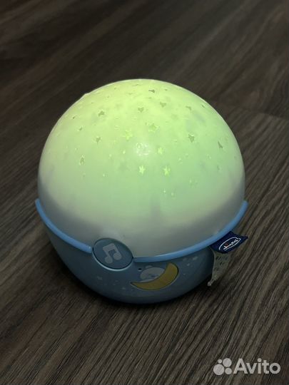 Детский ночник проектор chicco