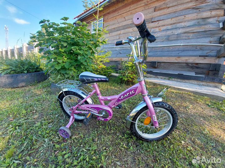 Детский трехколесный велосипед бу