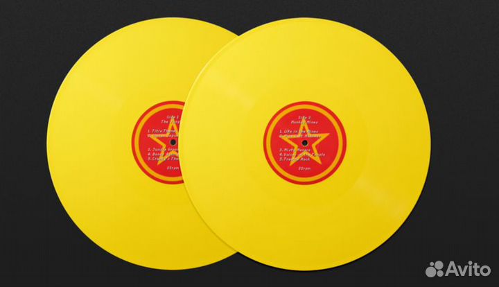 Donkey Kong Country OST 2xLP yellow