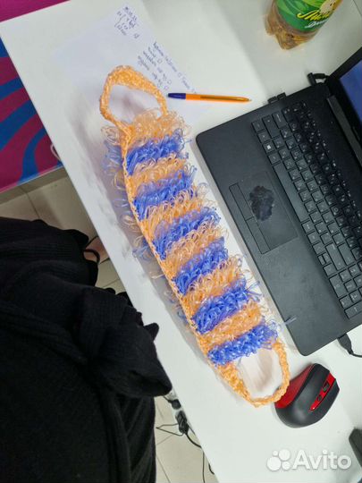 Мочалка ручной работы