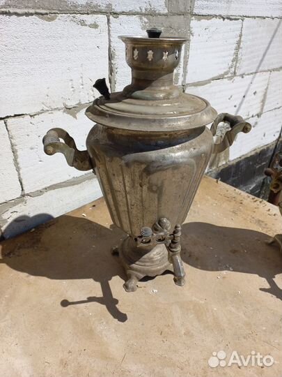 Самовар на дровах СССР