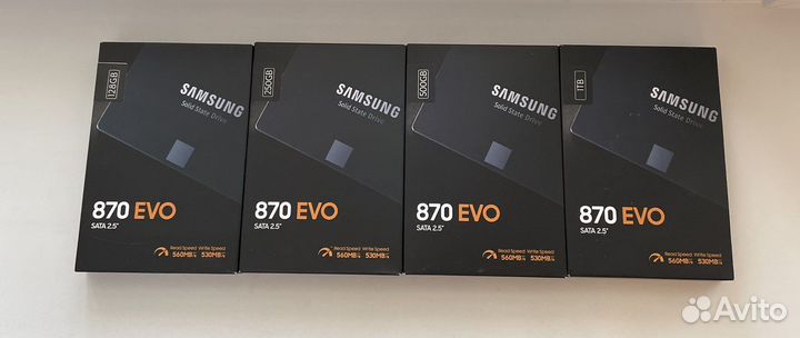Новые SSD Samsung 870 EVO
