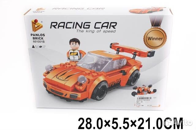 Конструктор racing 661001B (236 дет)