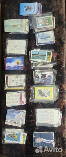 Календарики СССР